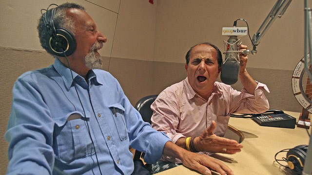 photo of tom and ray magliozzi in studio