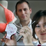 The Duttons with their Bra Angel repair kit
